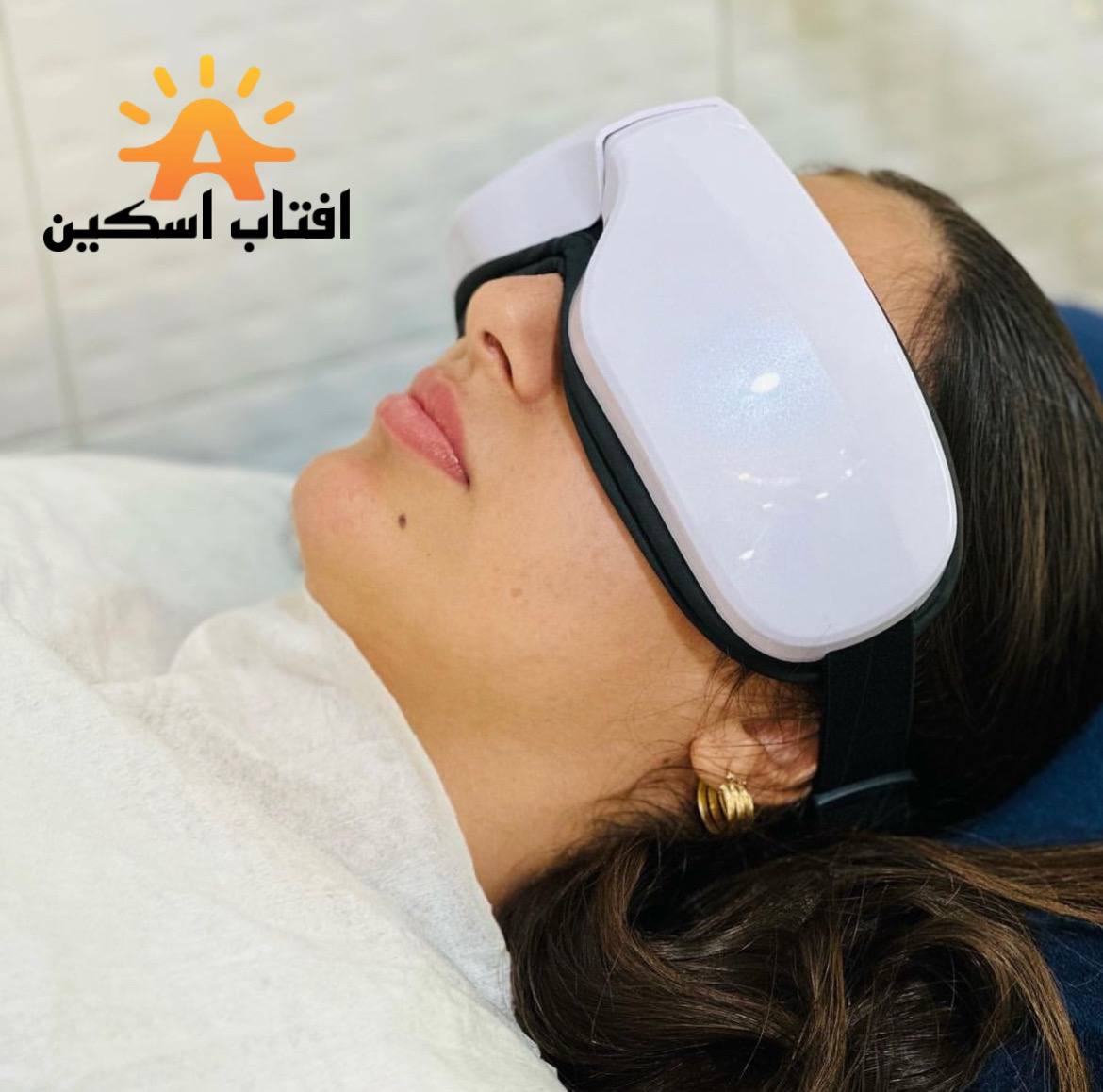 عینک ماساژور eye massager با1سال گارانتی